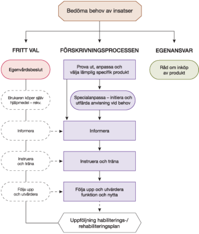 Förskrivningsprocessen för medicintekniska produkter