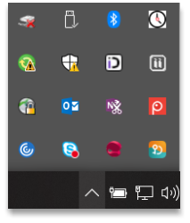 Visa dolda ikoner i windows