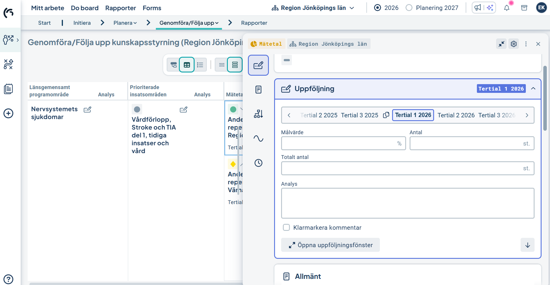 f&auml;lt f&ouml;r analys
