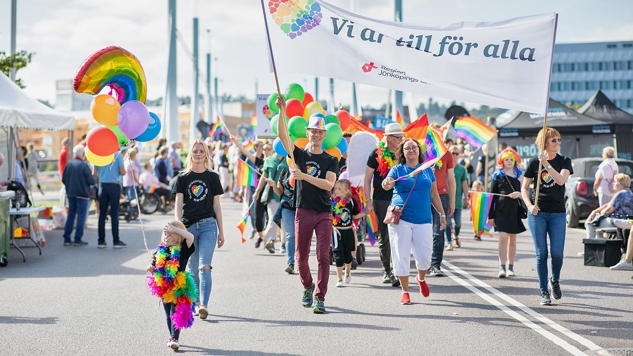 Prideparad - Vi är till för alla