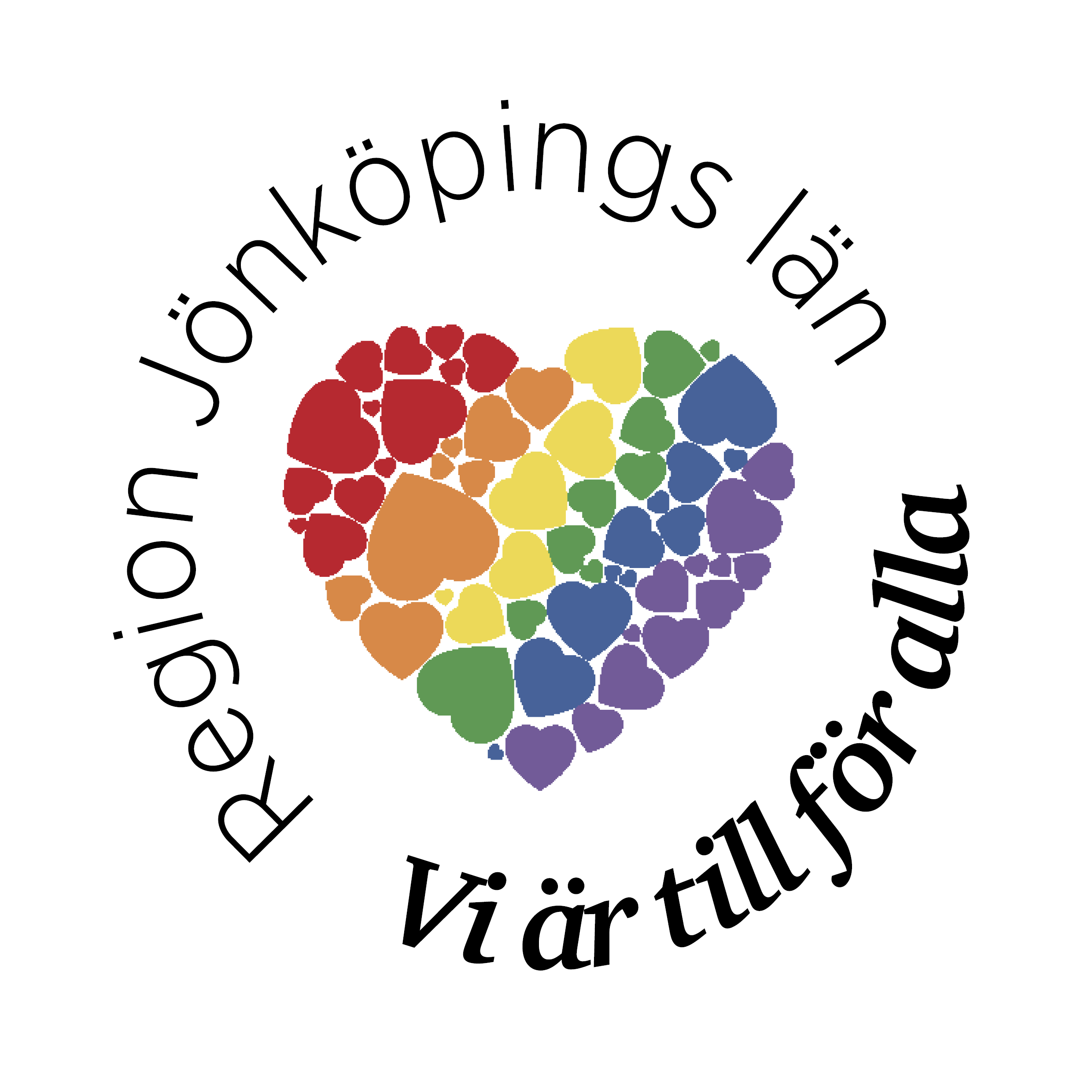 Logga Vi är till för alla, Region Jönköpings län